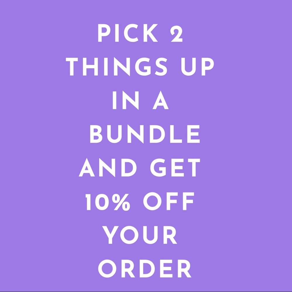 BUNDLE SALE!